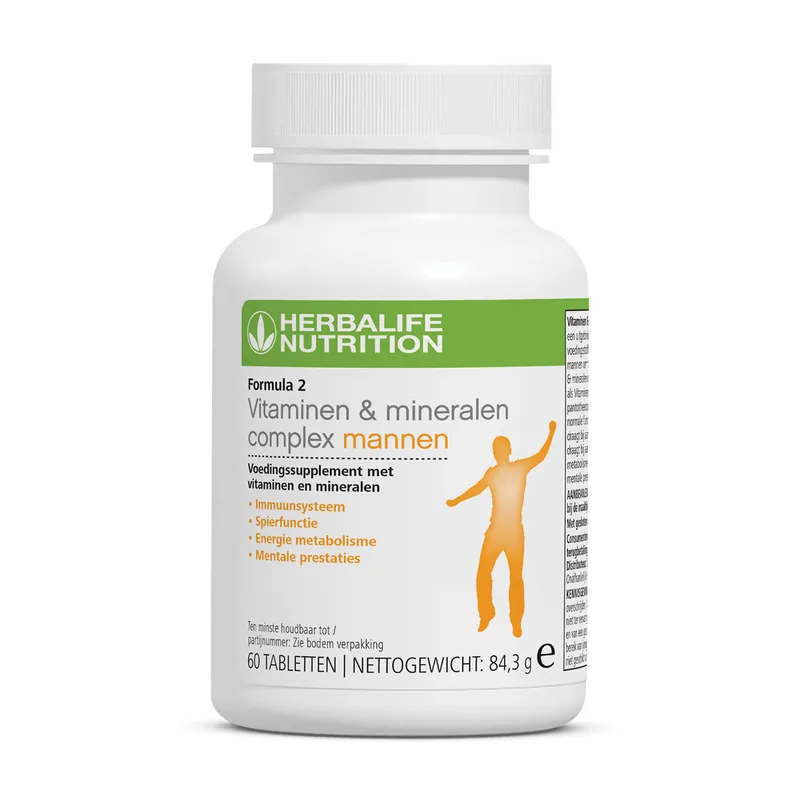 Multivitaminen complex voor mannen