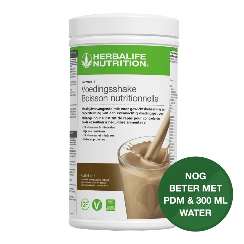 Herbalife Formule 1 shake Café Latte