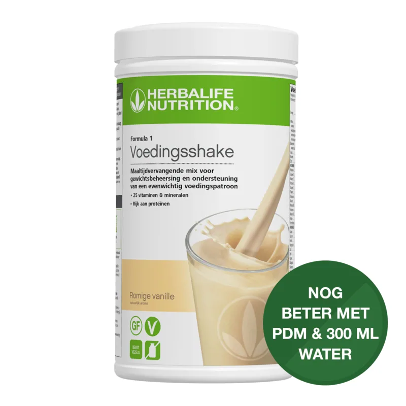 Herbalife Formule 1 shake Romige Vanille 550g