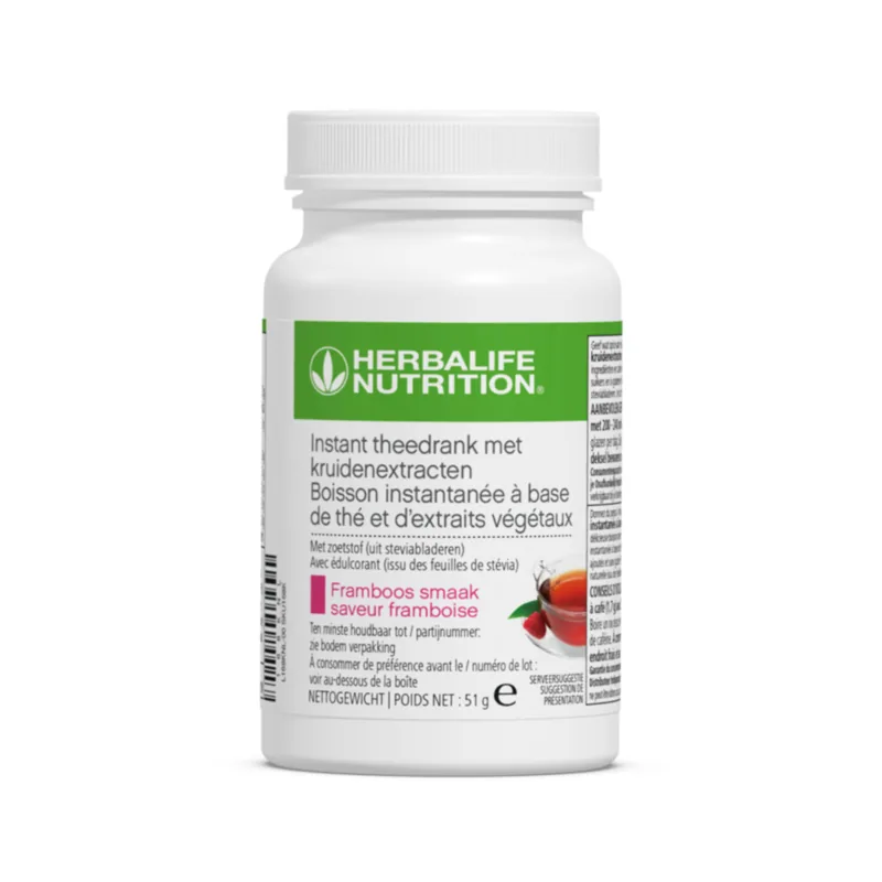 Instant theedrank met kruidenextract 51g Frambozen