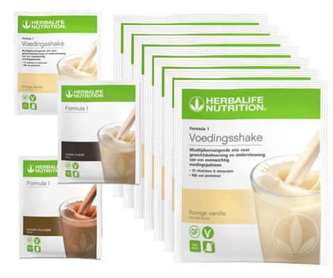 Formula 1 Boisson nutritionnelle – Vanille onctueuse, sachets 7 x 26 g