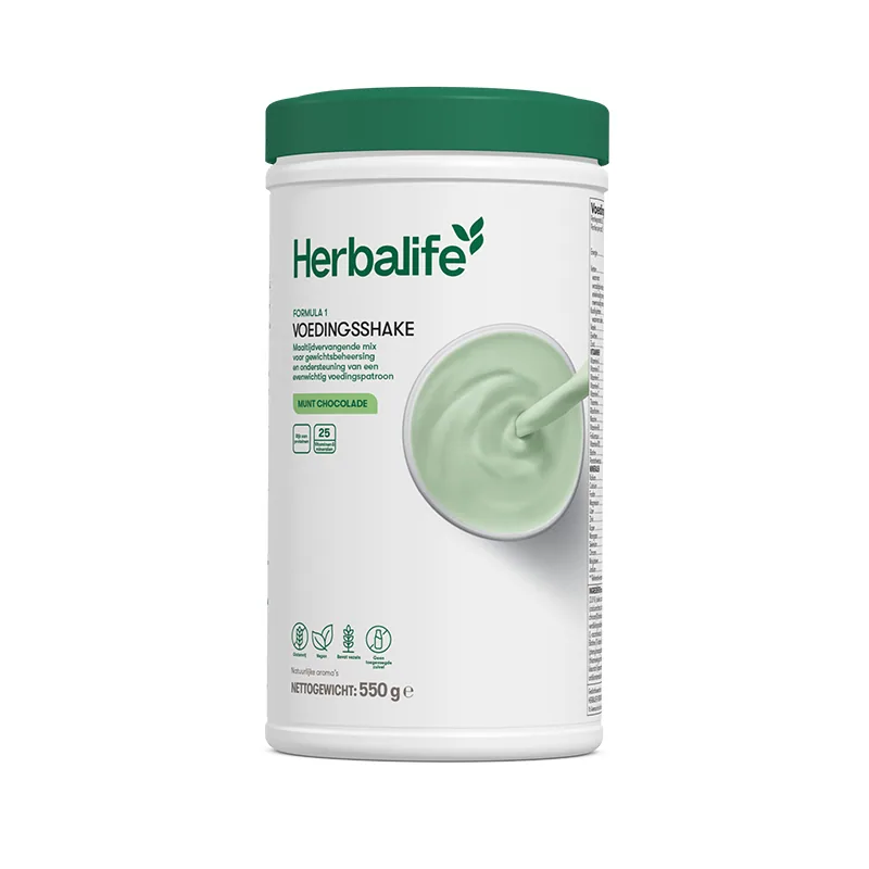 Herbalife Formule 1 shake Munt en chocolade