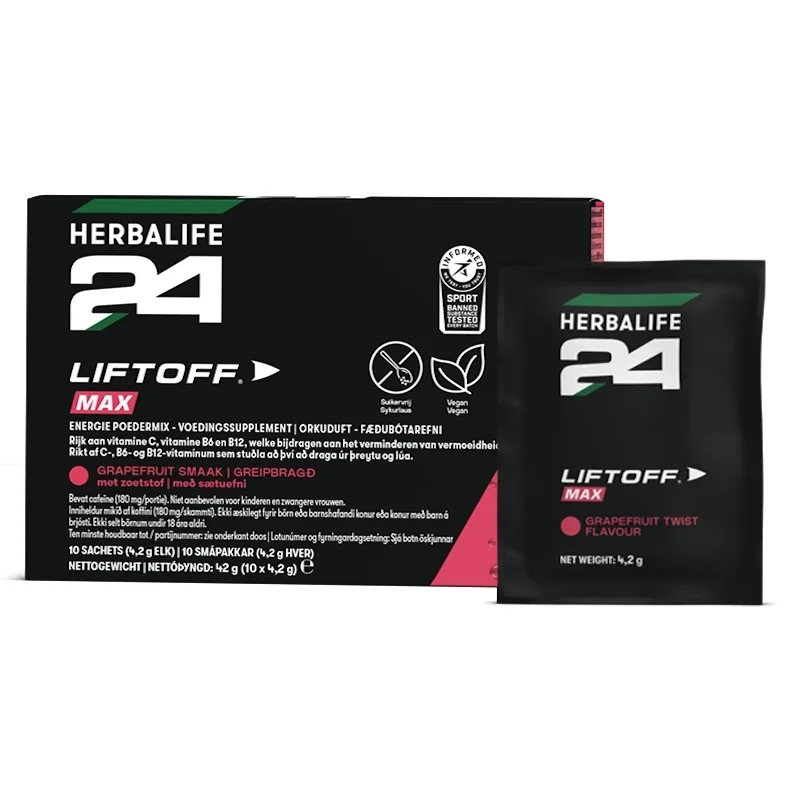 LiftOff Max Energiedrank - Grapefruit