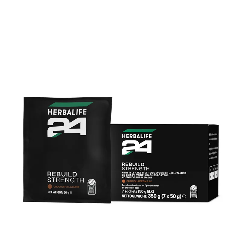 Herbalife 24 Rebuild Strength sachets Chocolade 7 x 50 g