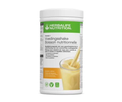 Herbalife Formule 1 shake Bananen Crème