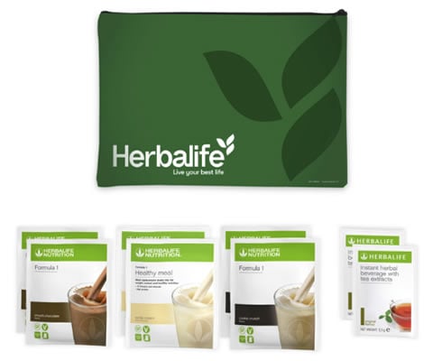 Pack découverte Herbalife - 6x Formula 1 et 2x boisson instantanée au thé